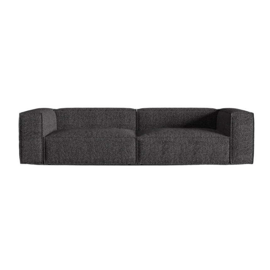 Ruby 2-seater velvet sofa