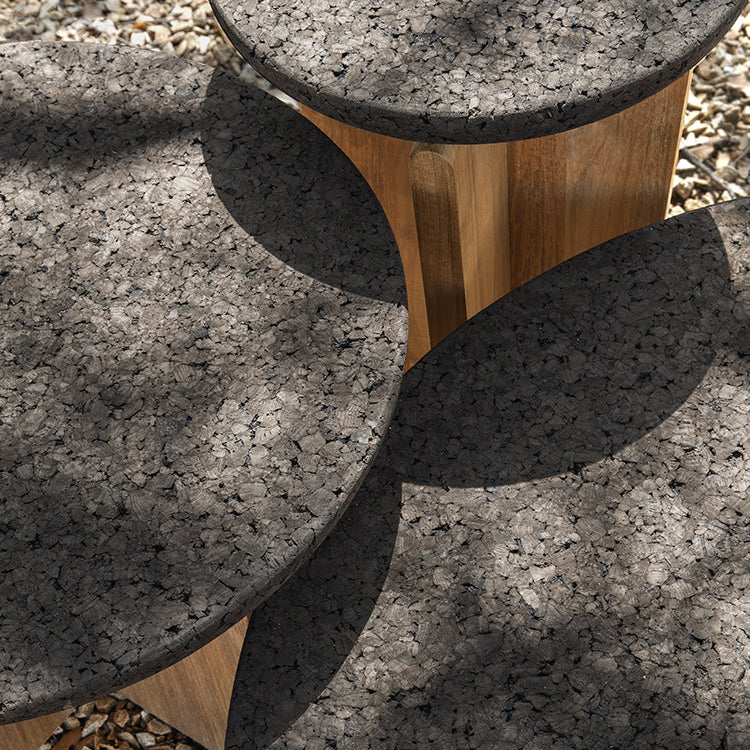 Cross garden storage table