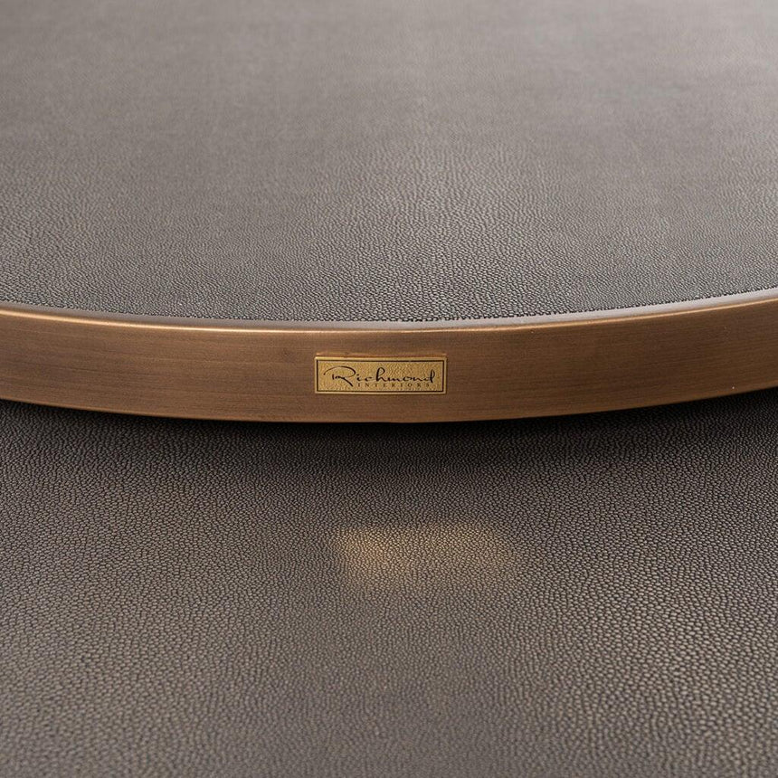 Bloomville textilbőr dohányzóasztal szettben - Dutch Home