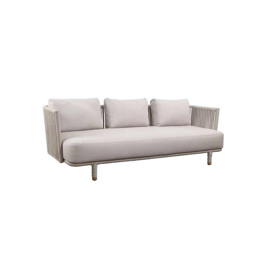 Moments 3 személyes szövet kerti kanapé