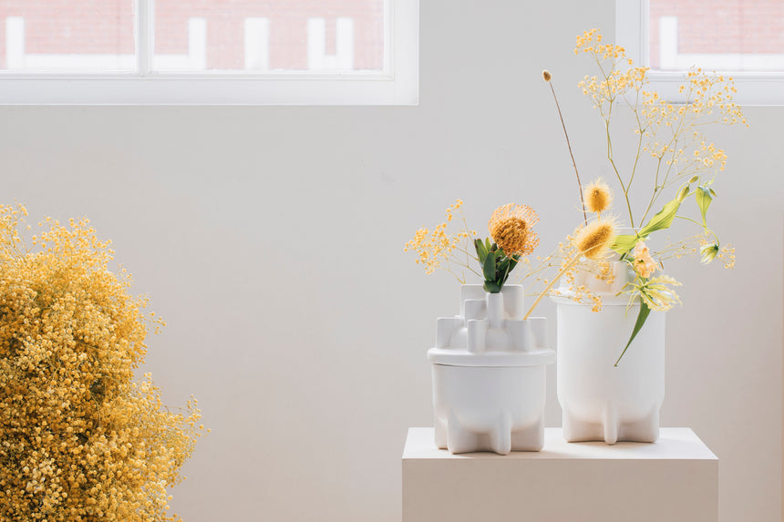 Bassin ceramic vase small