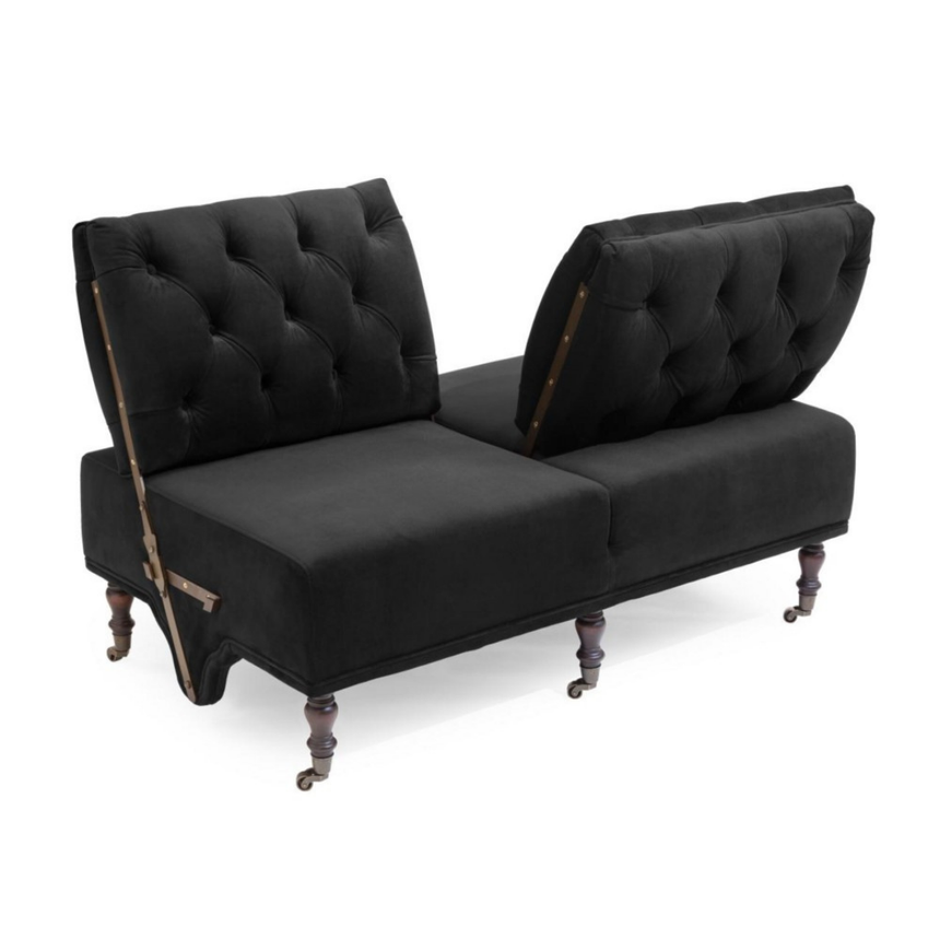 Reverso bársony kanapé