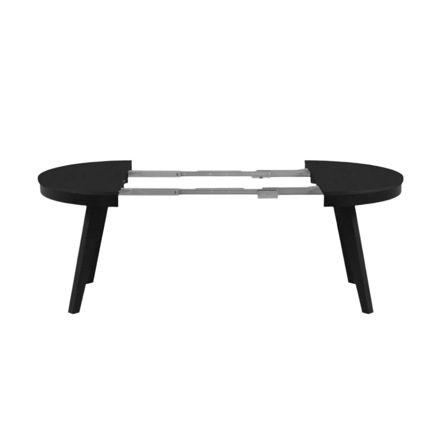 Ludia extendable wooden dining table