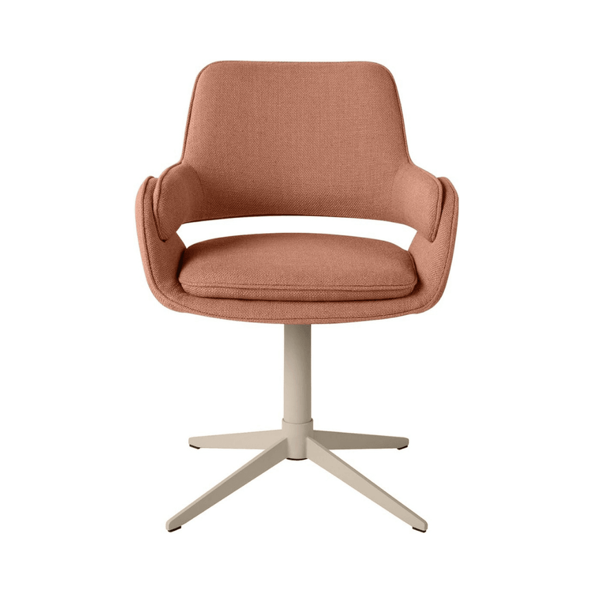 Harvey fabric swivel chair