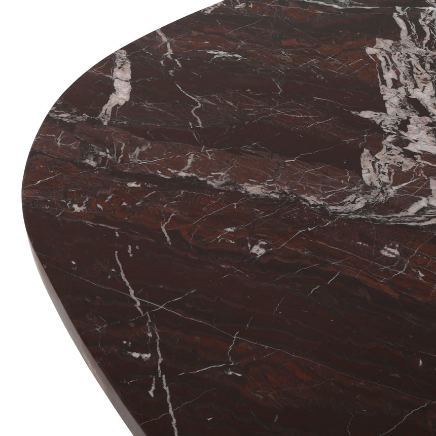 Orchid dohányzóasztal – Levanto márvány és vas kombinációjával