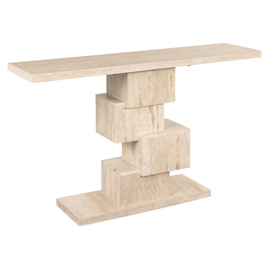 Arvada Limestone Console Table