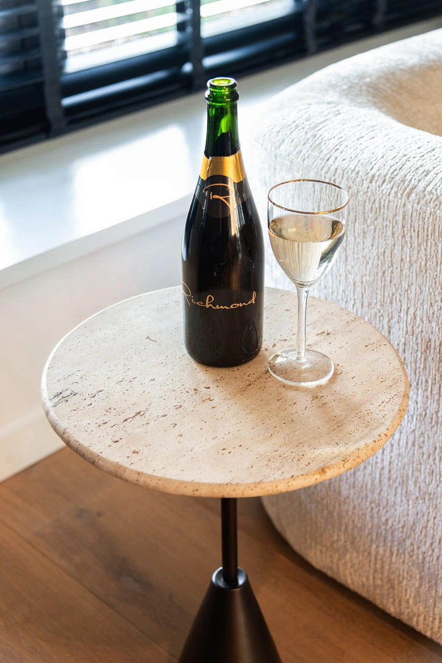 Avalon mészkő lerakóasztal - Dutch Home