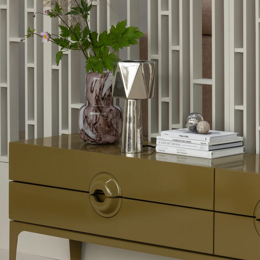 Loft bouclé floor lamp 130