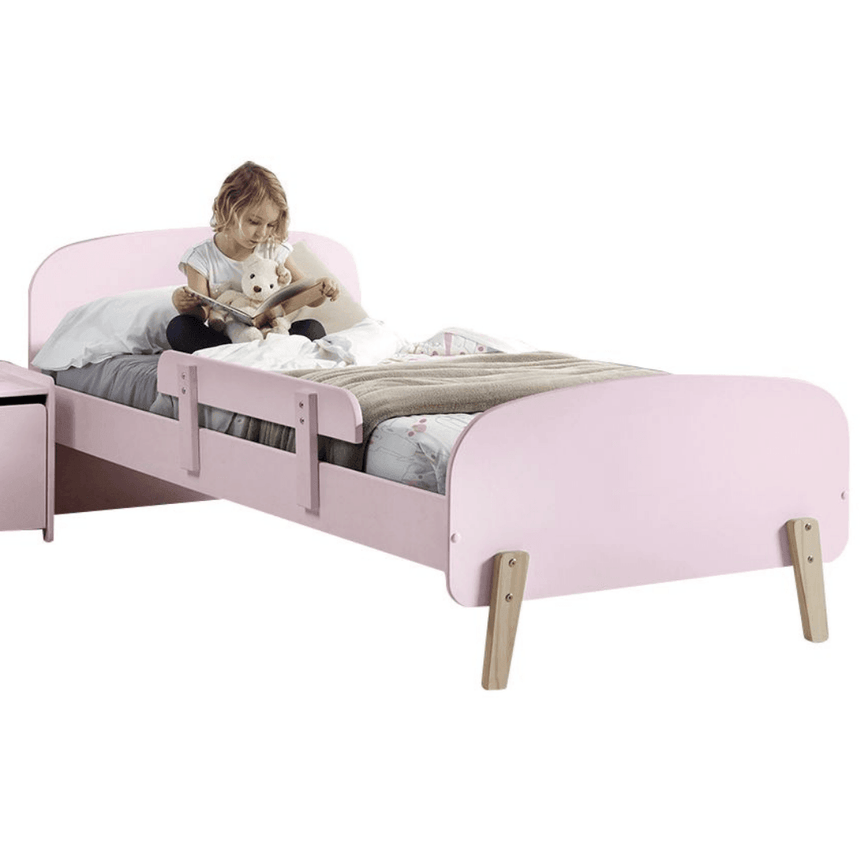 Kiddy wooden children's bed, 90x200 with fall protection