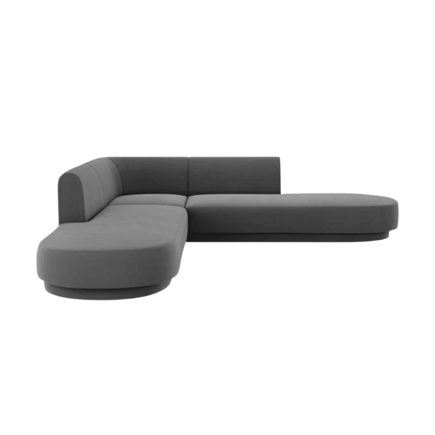 Miley bársony sarokkanapé 248x248