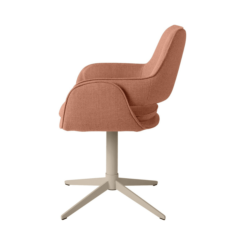 Harvey fabric swivel chair