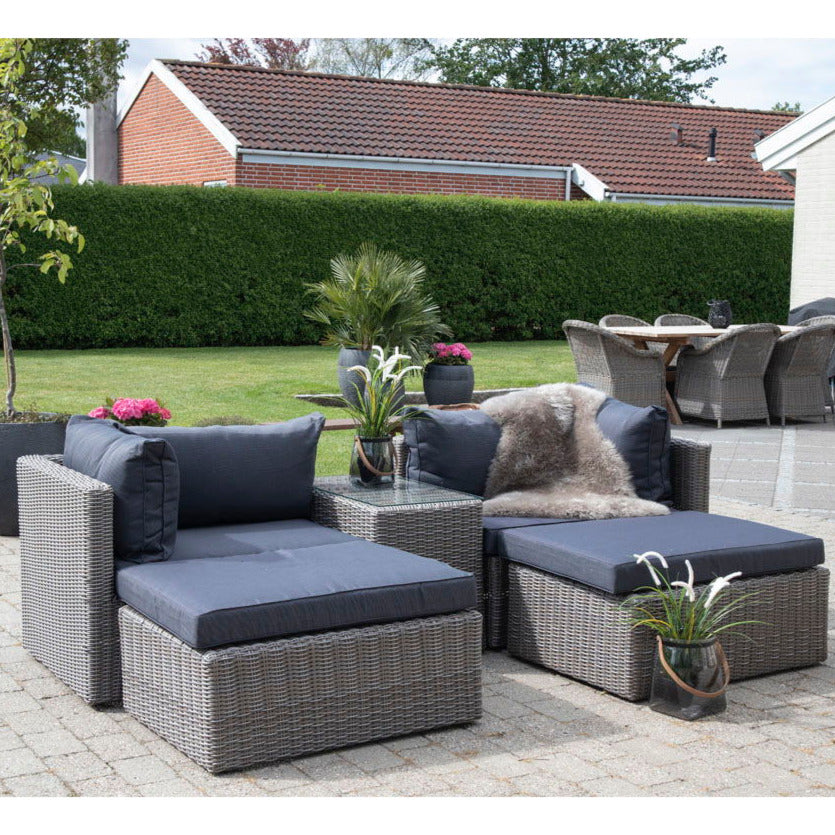 Rossi szövet kerti bútorszett