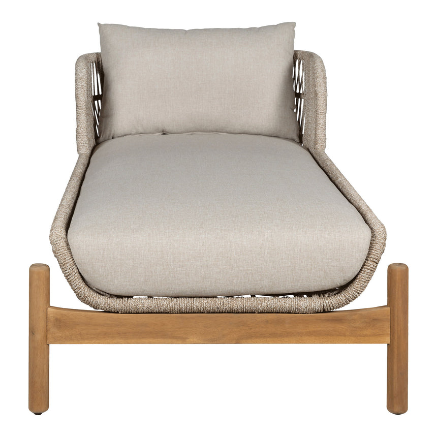 Terracina fabric sun lounger
