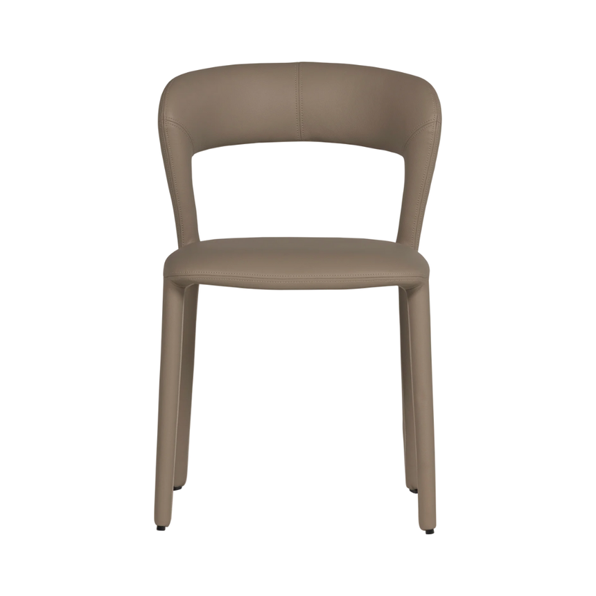 Noble textilbőr szék