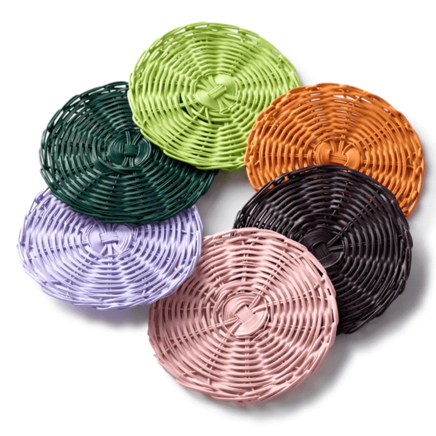 Bakkie metal coaster set