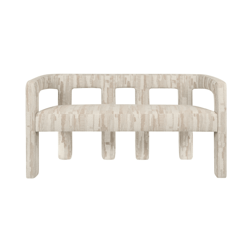 Madison fabric bench