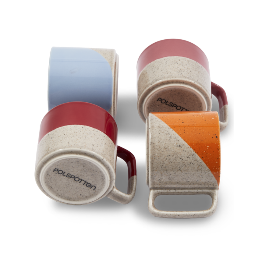 Stacking porcelán bögre szettben