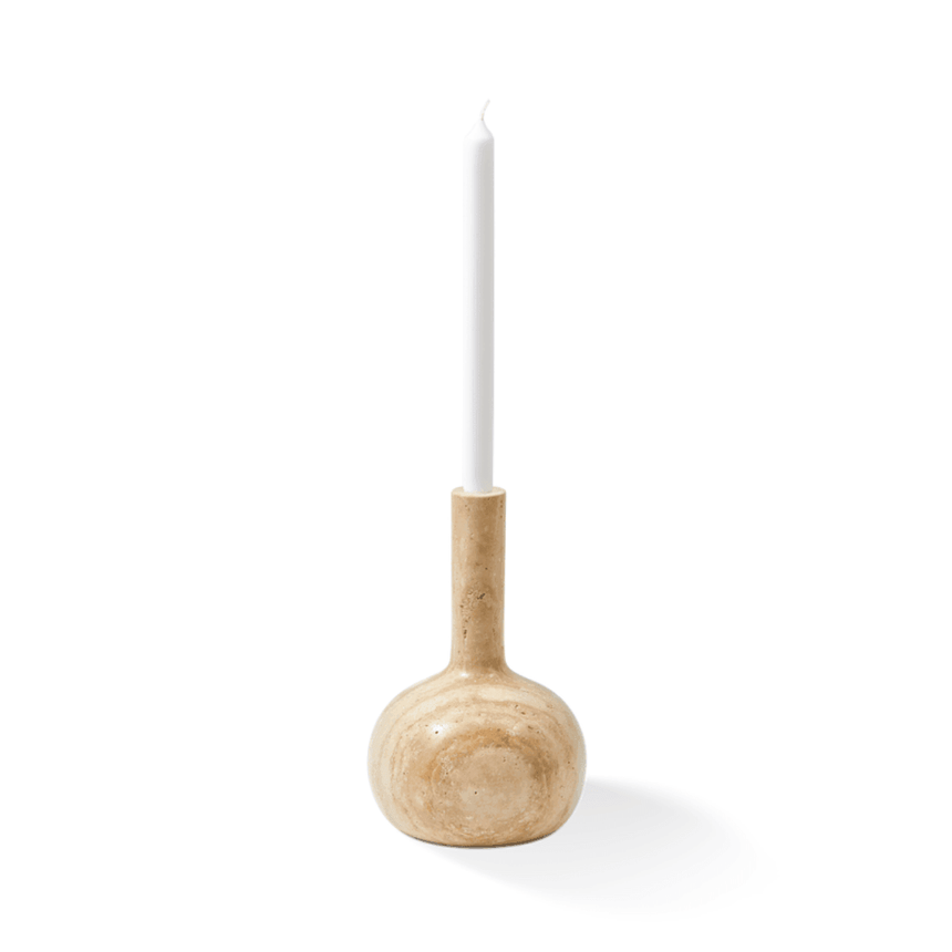 Heritage Bell Marble Candle Holder