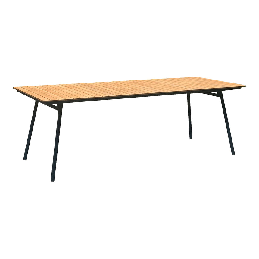 Cleveland wooden garden dining table