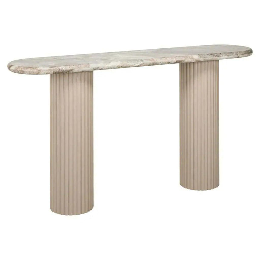 Coronel marble console table