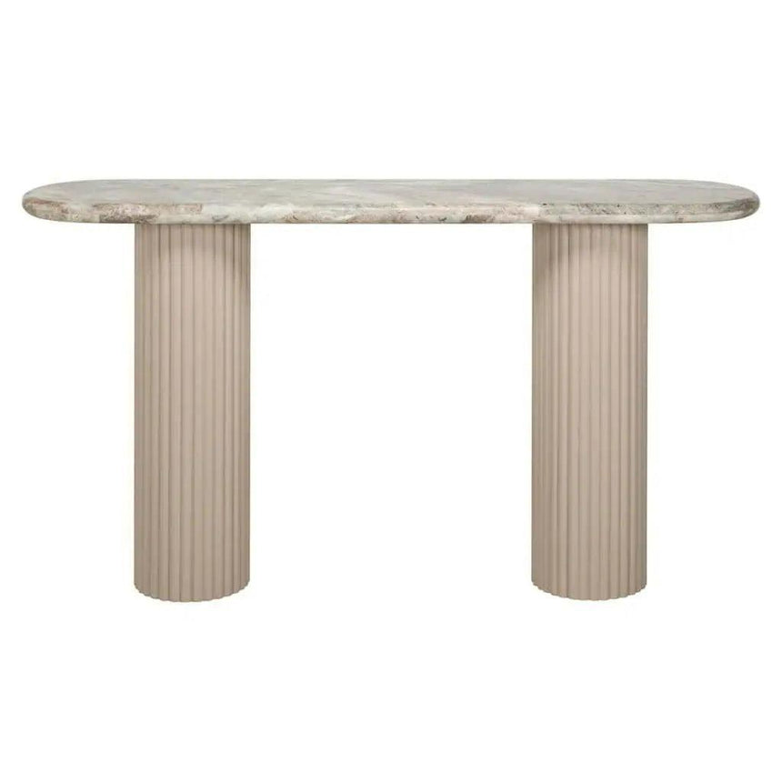 Coronel marble console table