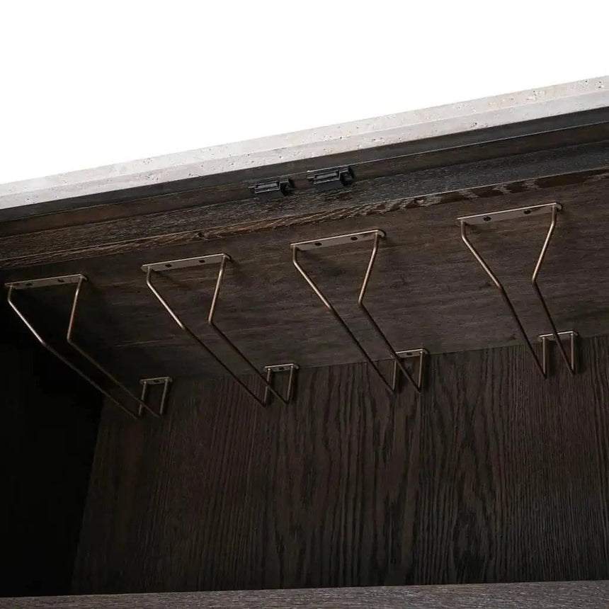 Claremont 2 ajtós fa kabinet 138x95