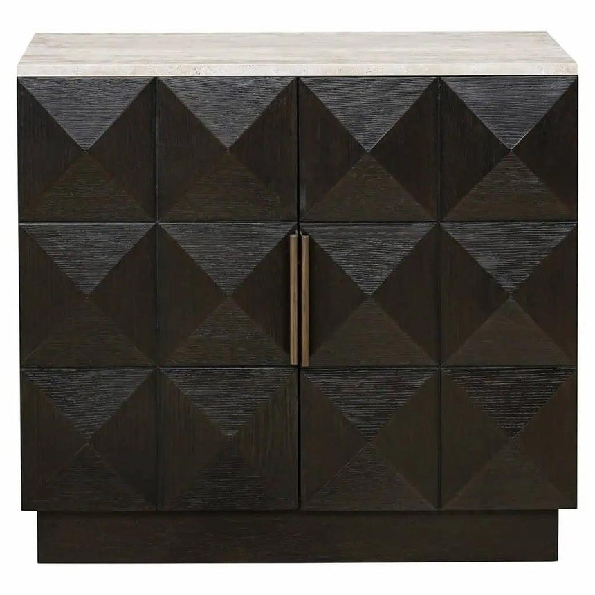 Claremont 2-door wooden cabinet 78x85