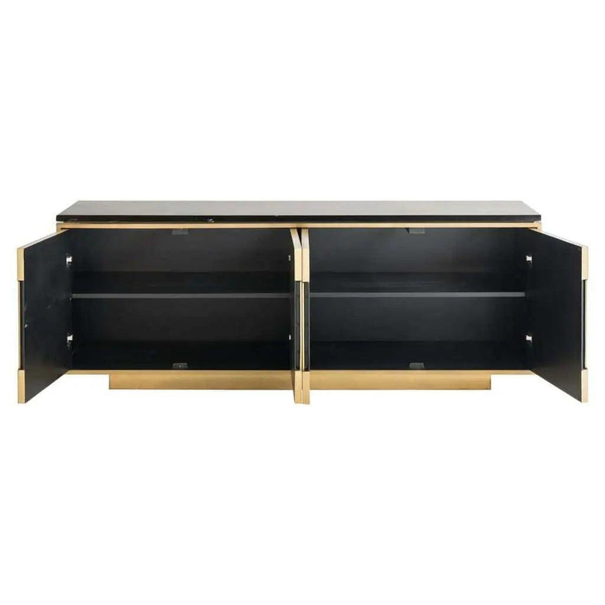 Finsbury metal TV cabinet