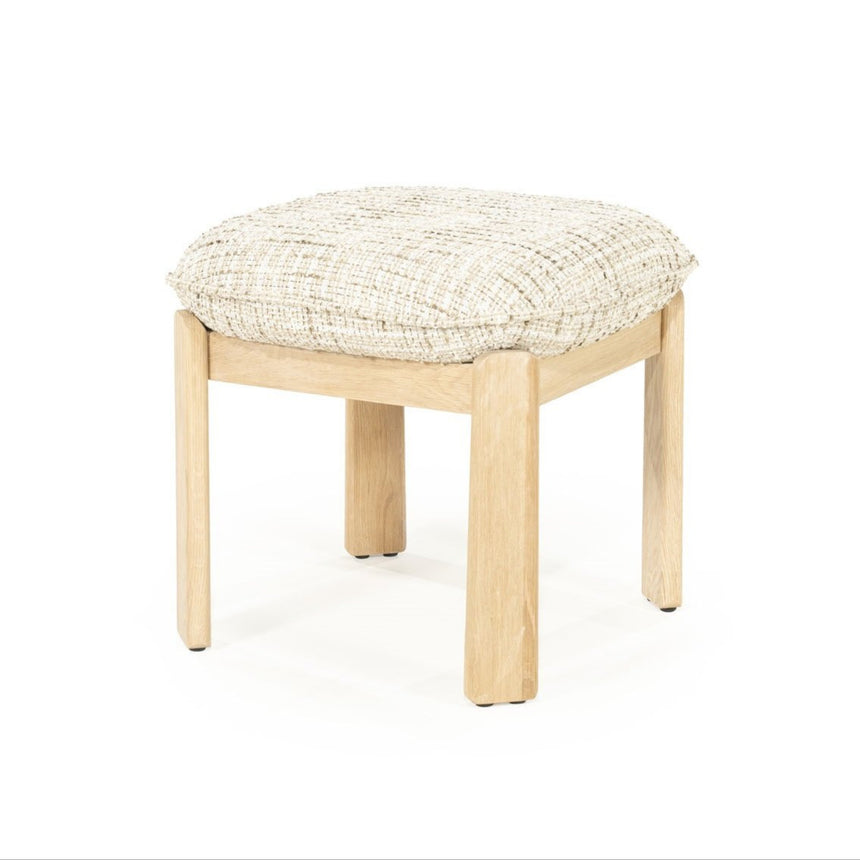 Luka fabric dining bench