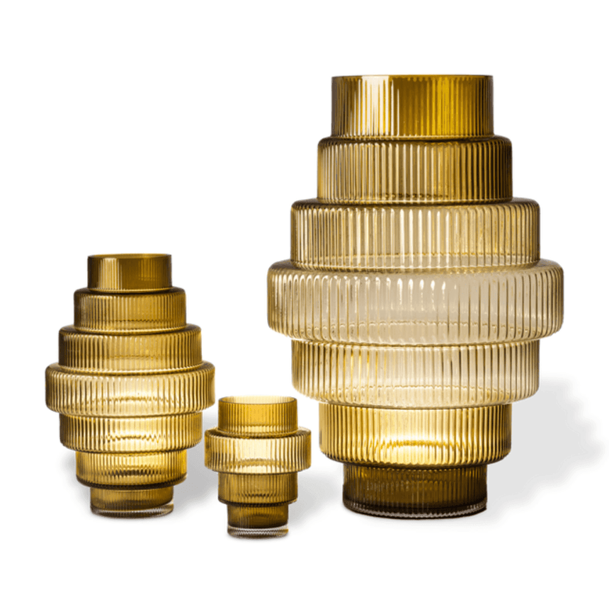 Steps glass vase 50cm