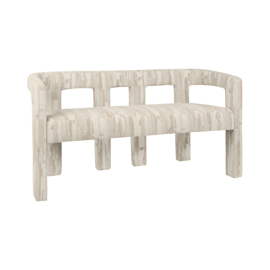 Madison fabric bench