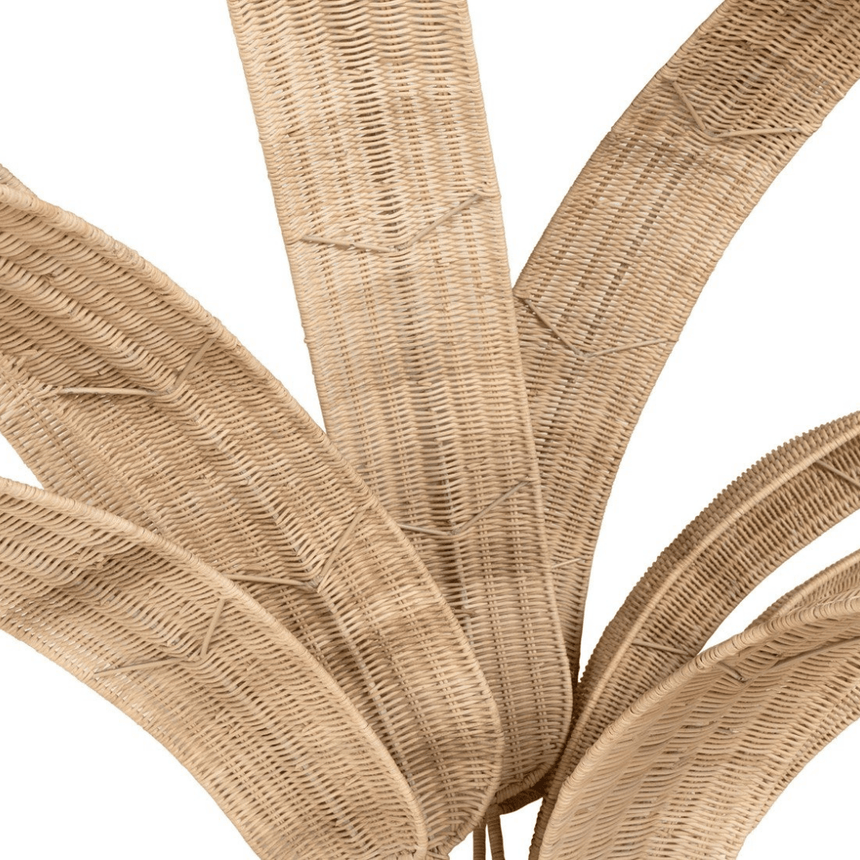 Palm Tree rattan wall lamp