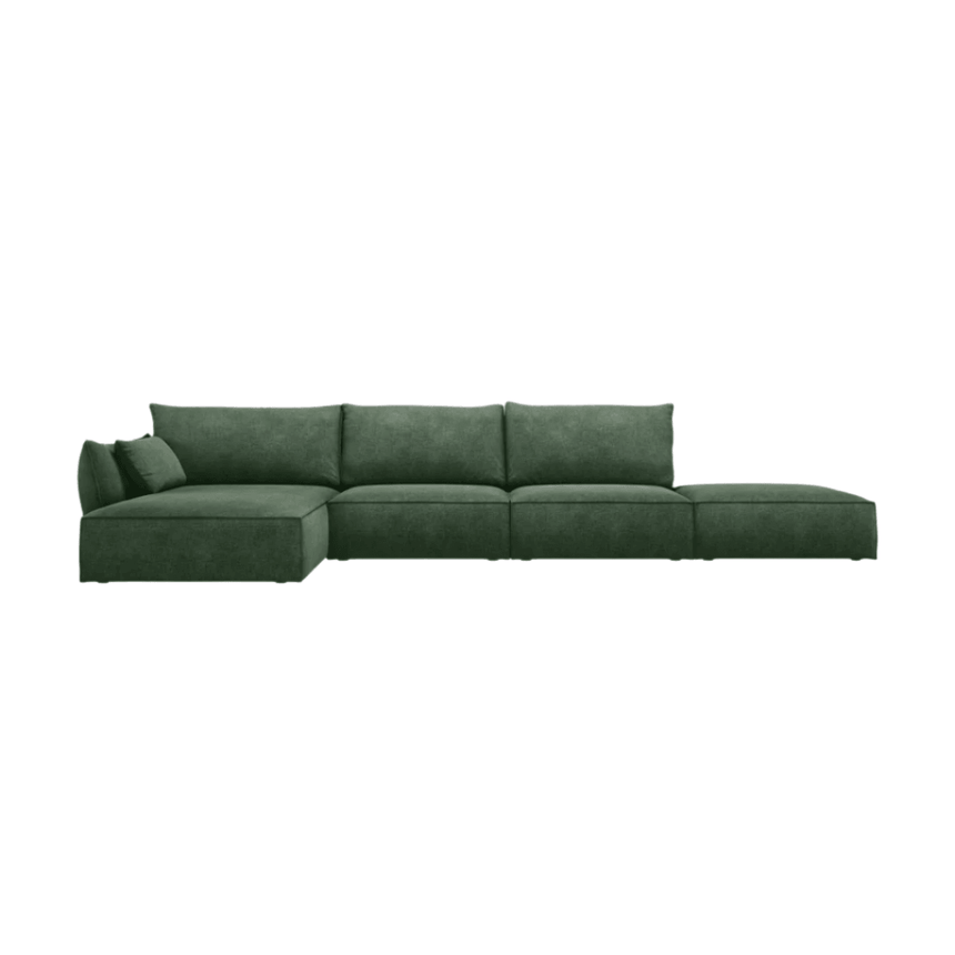 Kaelle left chenille corner sofa 364x171