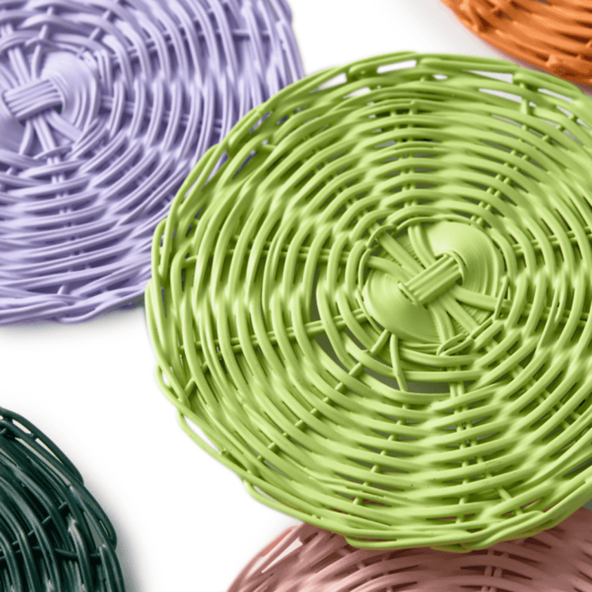 Bakkie metal coaster set