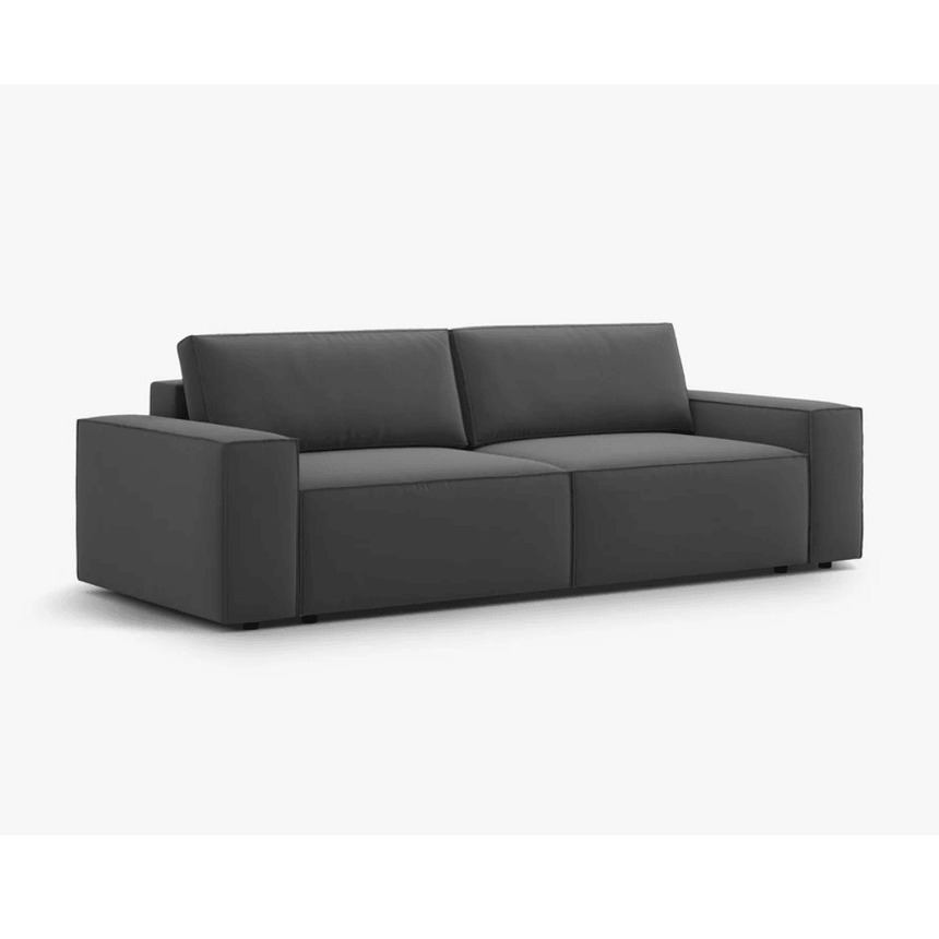 Jodie 3-seater velvet sofa 247x107