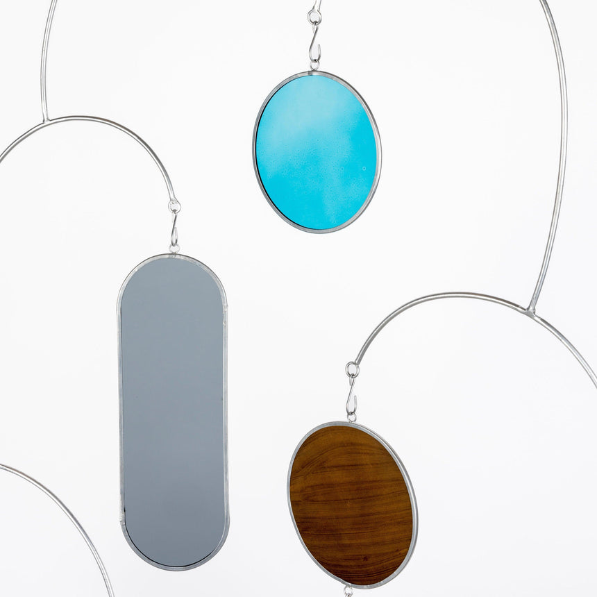 Sparkle metal hanging ornament