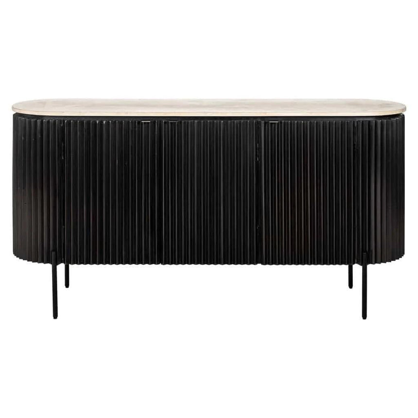 Hampton 3 ajtós mészkő kabinet - Dutch Home