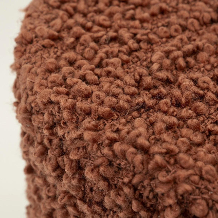 Vista fabric pouf Ø42