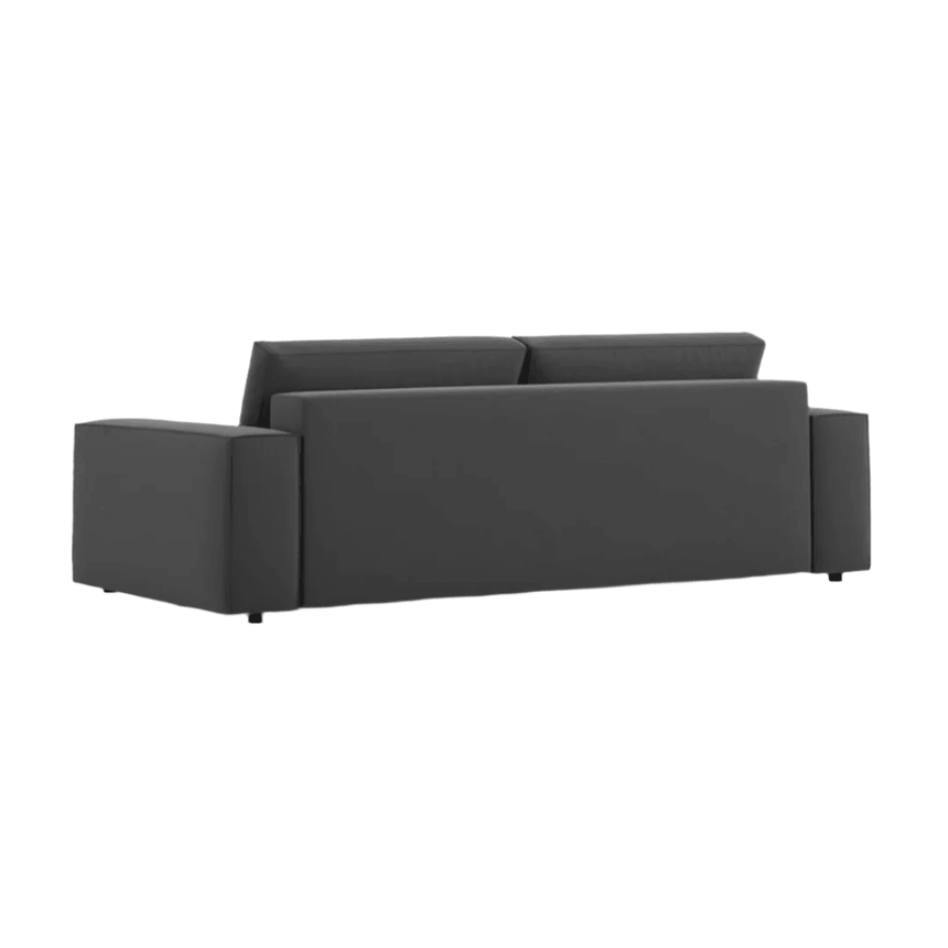 Jodie 3-seater velvet sofa 247x107