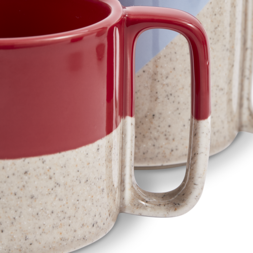 Stacking porcelán bögre szettben