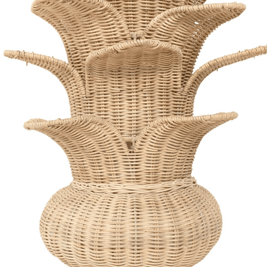 Palm Tree rattan wall lamp
