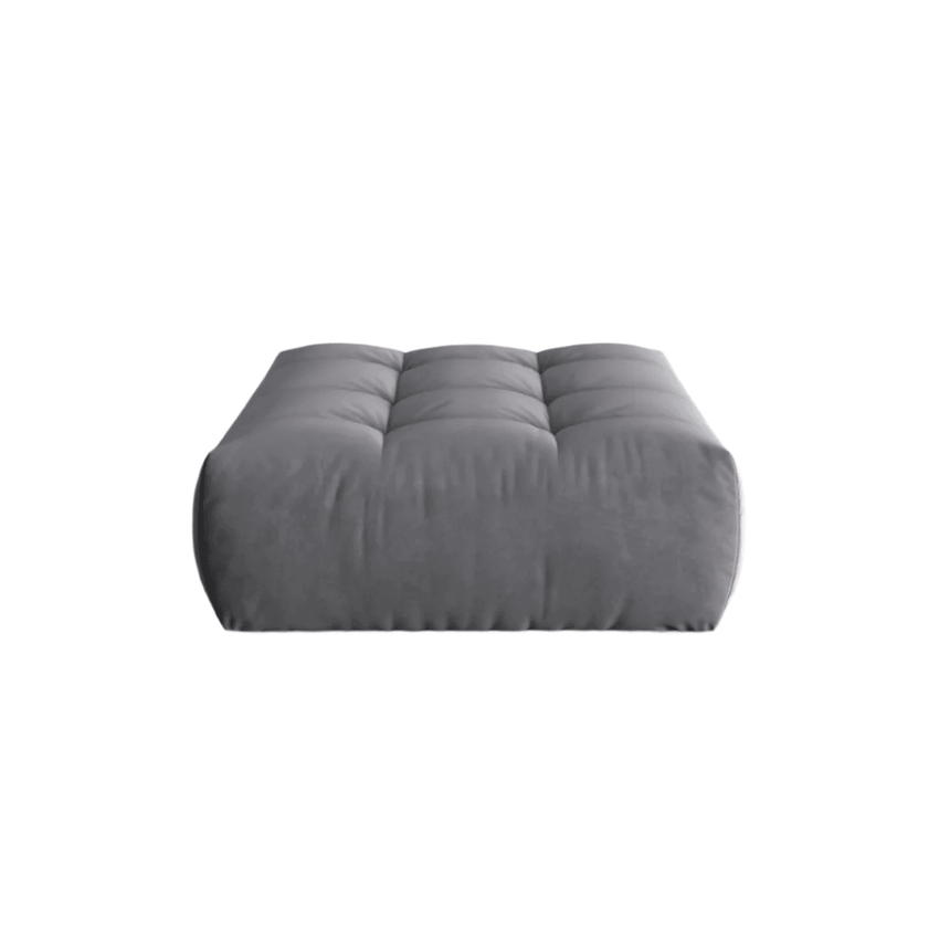 Bloom velvet pouf