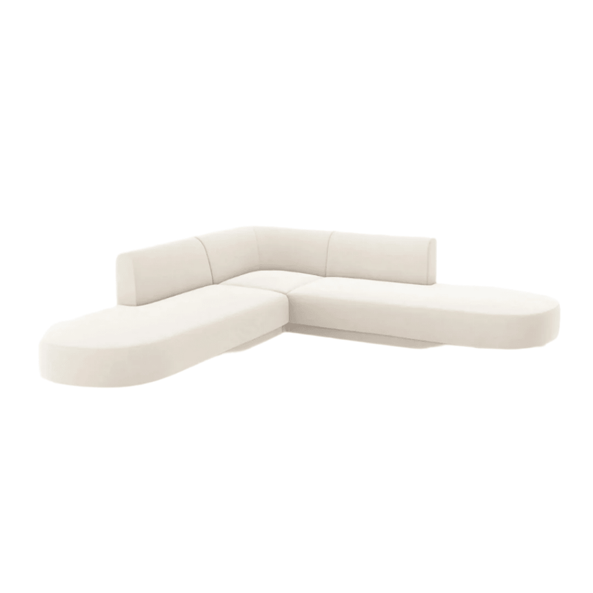 Miley bársony sarokkanapé 248x248