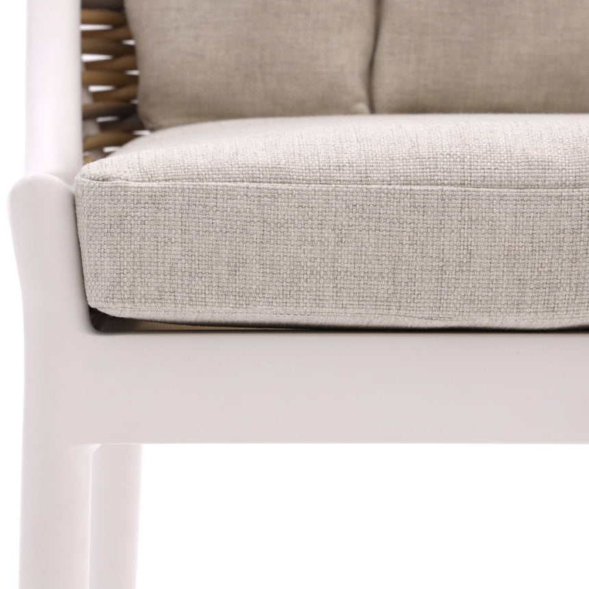 Milou metal garden bar stool