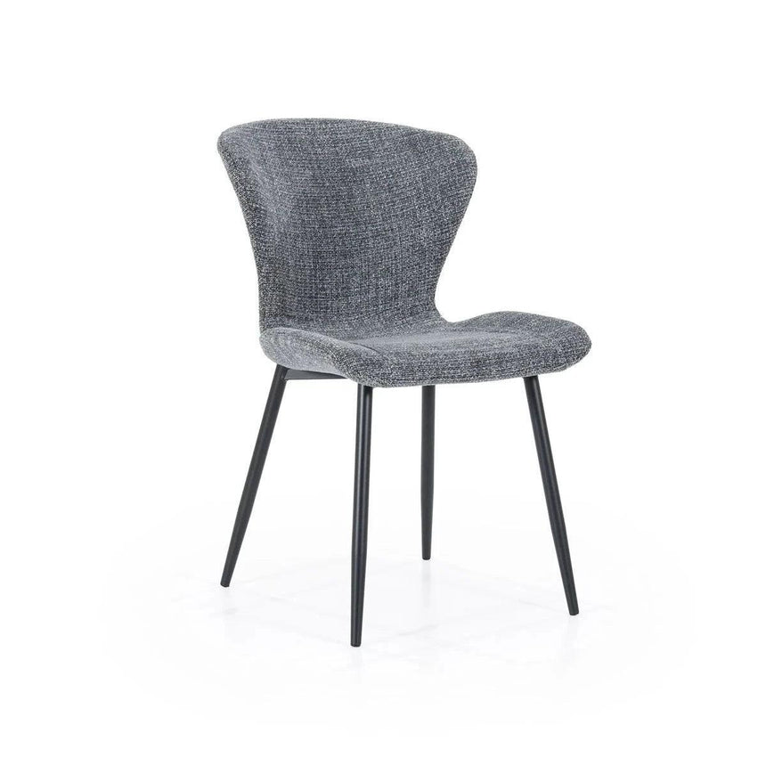 Spinner fabric chair