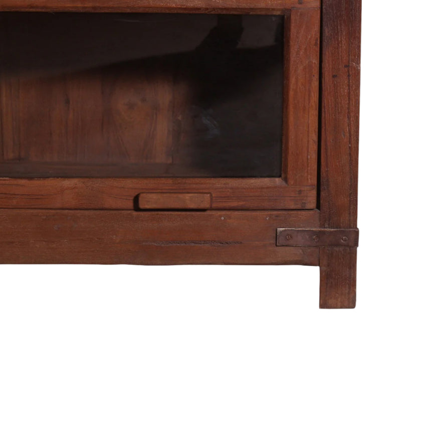 Teak wood cabinet 107x215