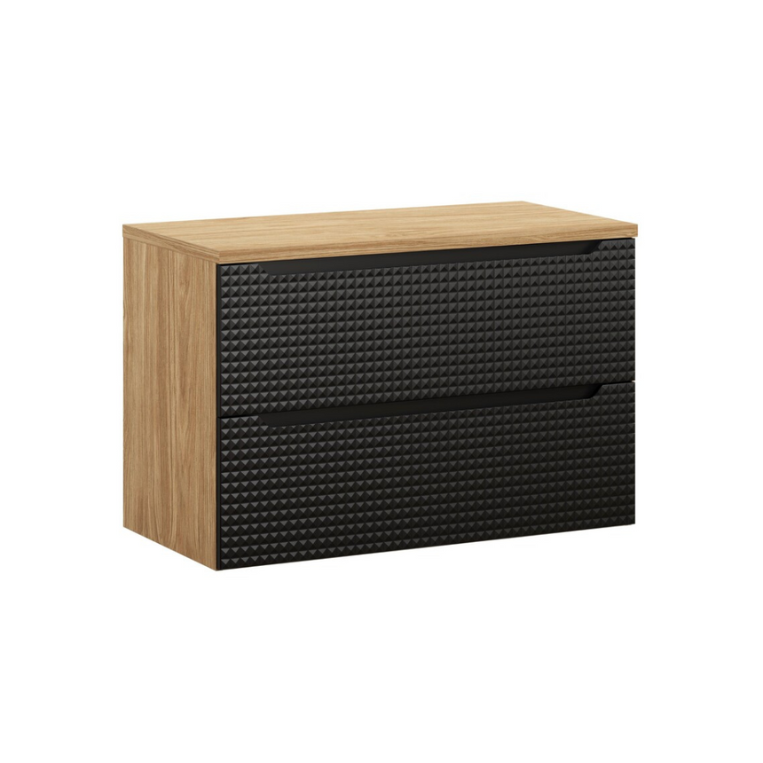 Baggy woven chenille pouf