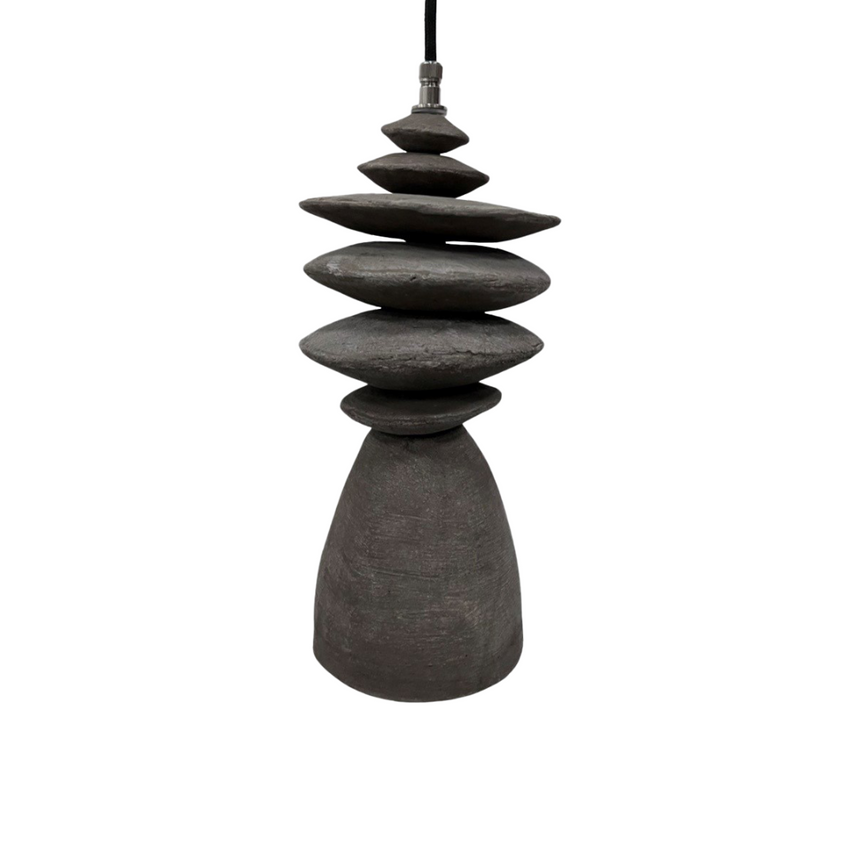 Stones agyag függőlámpa