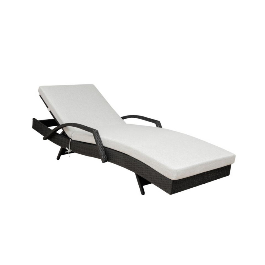 Redondo fabric sun lounger
