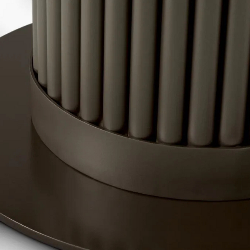 Volterra ceramic dining table Ø120